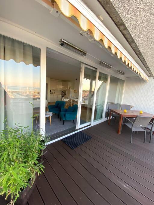 Ferienwohnung Panoramablick Und Den Strand Direkt Vor Der Tuer Kiel Exterior foto